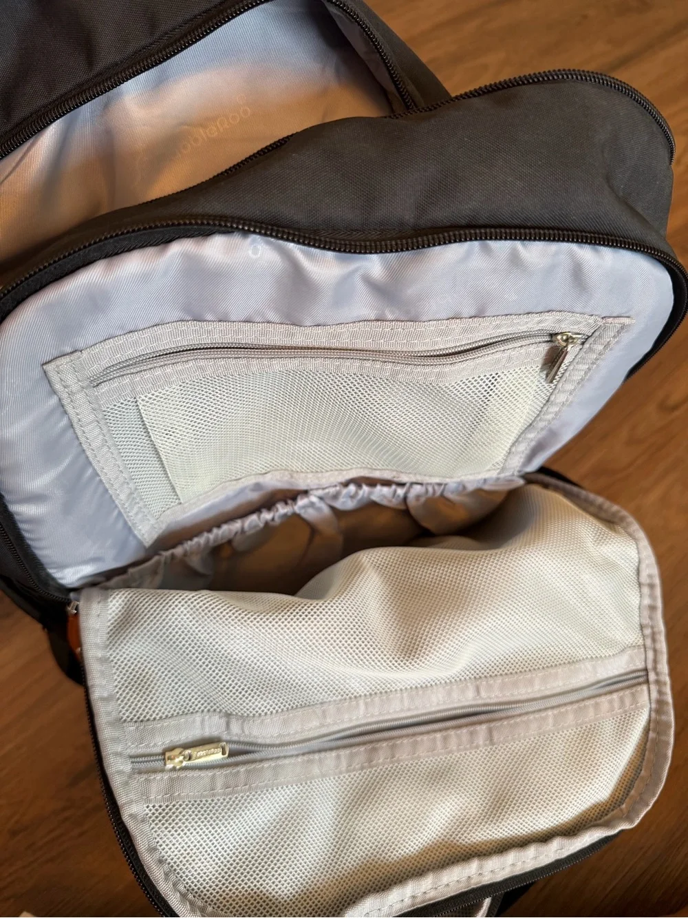 Babbleroo Black Baby Diaper Backpack Bag - Stylish Organizer